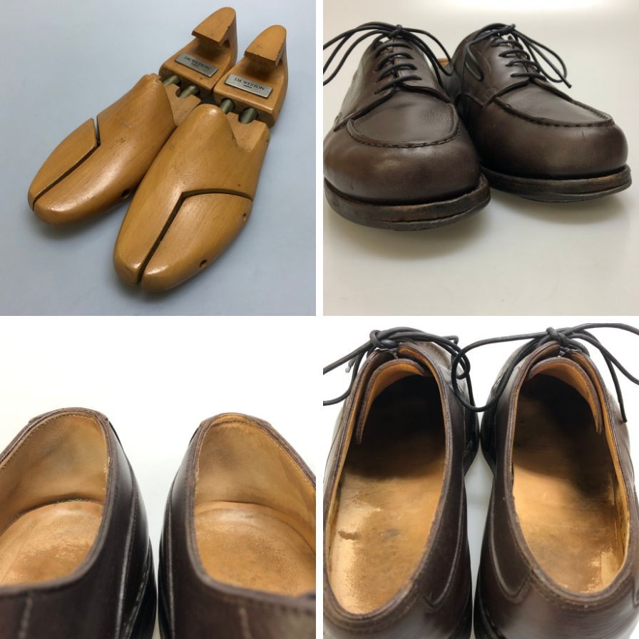 美品　jm weston ラファエル　ネイビー　サイズ5.5Eツリー付 美品☆JM.ウェストン 5.5E【☆希少!!/プレーントゥ/659/旧ロゴ仕様/12