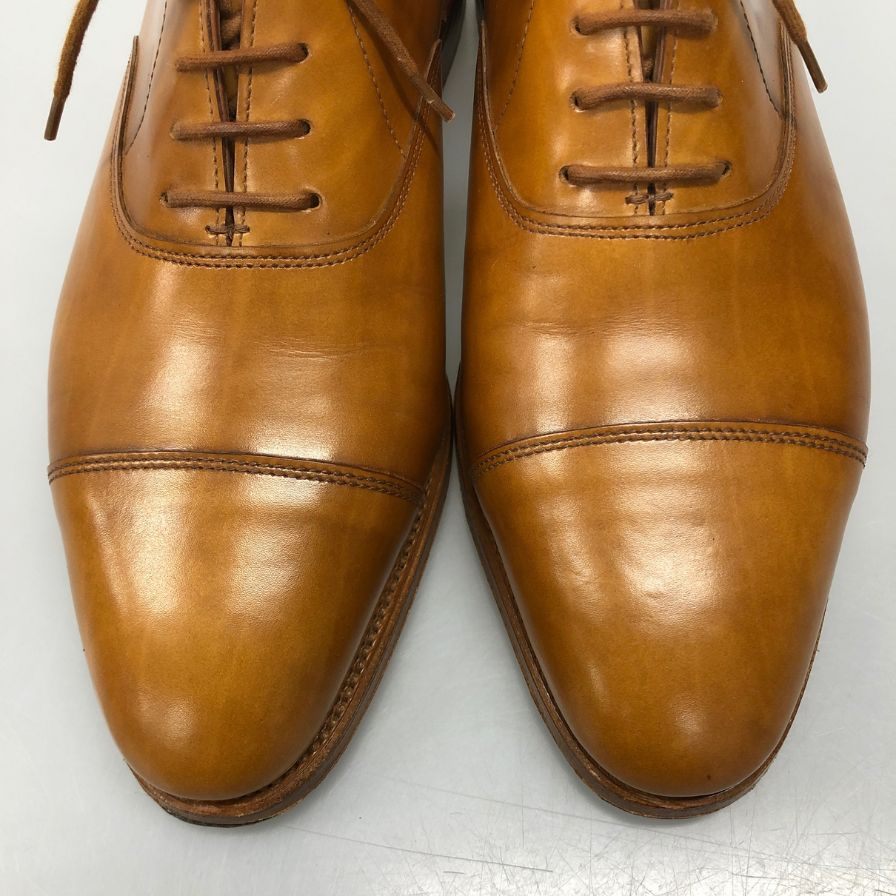 【JOHN LOBB】ジョンロブ シティ2 ビジネスシューズ カーフ ブラウン（茶系） サイズ UK6.5E 7000ラスト