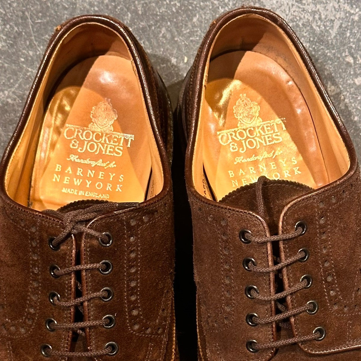 CROCKETT&JONES】クロケット&ジョーンズ カーディガン4 ウイングチップ
