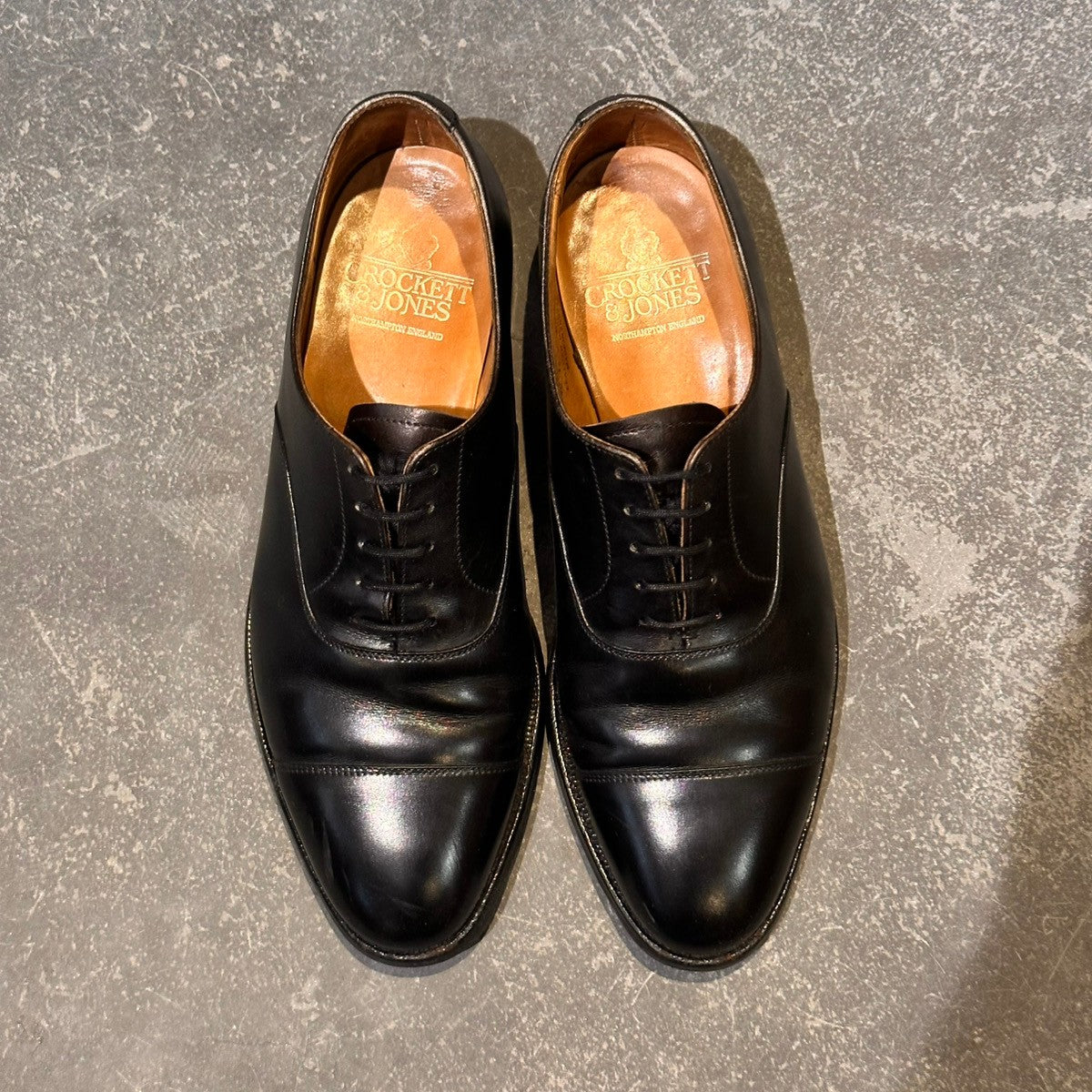 CROCKETT&JONES】クロケット&ジョーンズ コノート カーフ ブラック