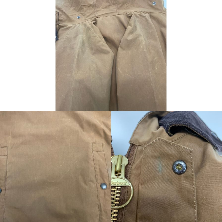 【Barbour】バブアー ビデイル フード  オイルド ジャケット 3ワラント メンズ サイズ38 ベージュ