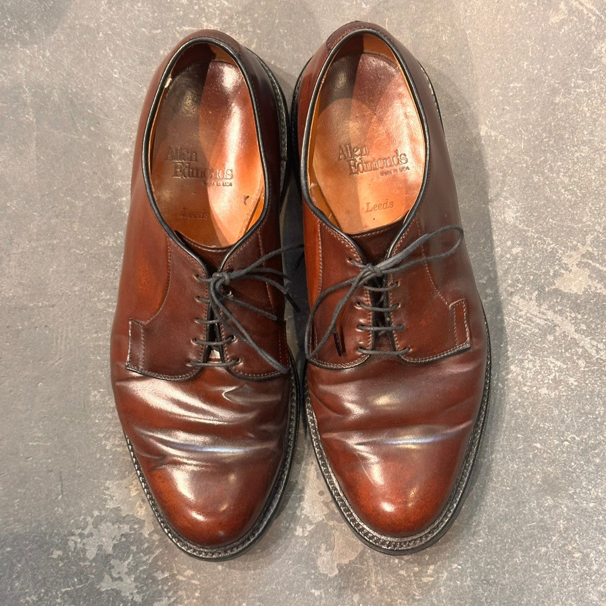 希少【Allen Edmonds】アレンエドモンズ 9591 リーズ LEEDSプレーン