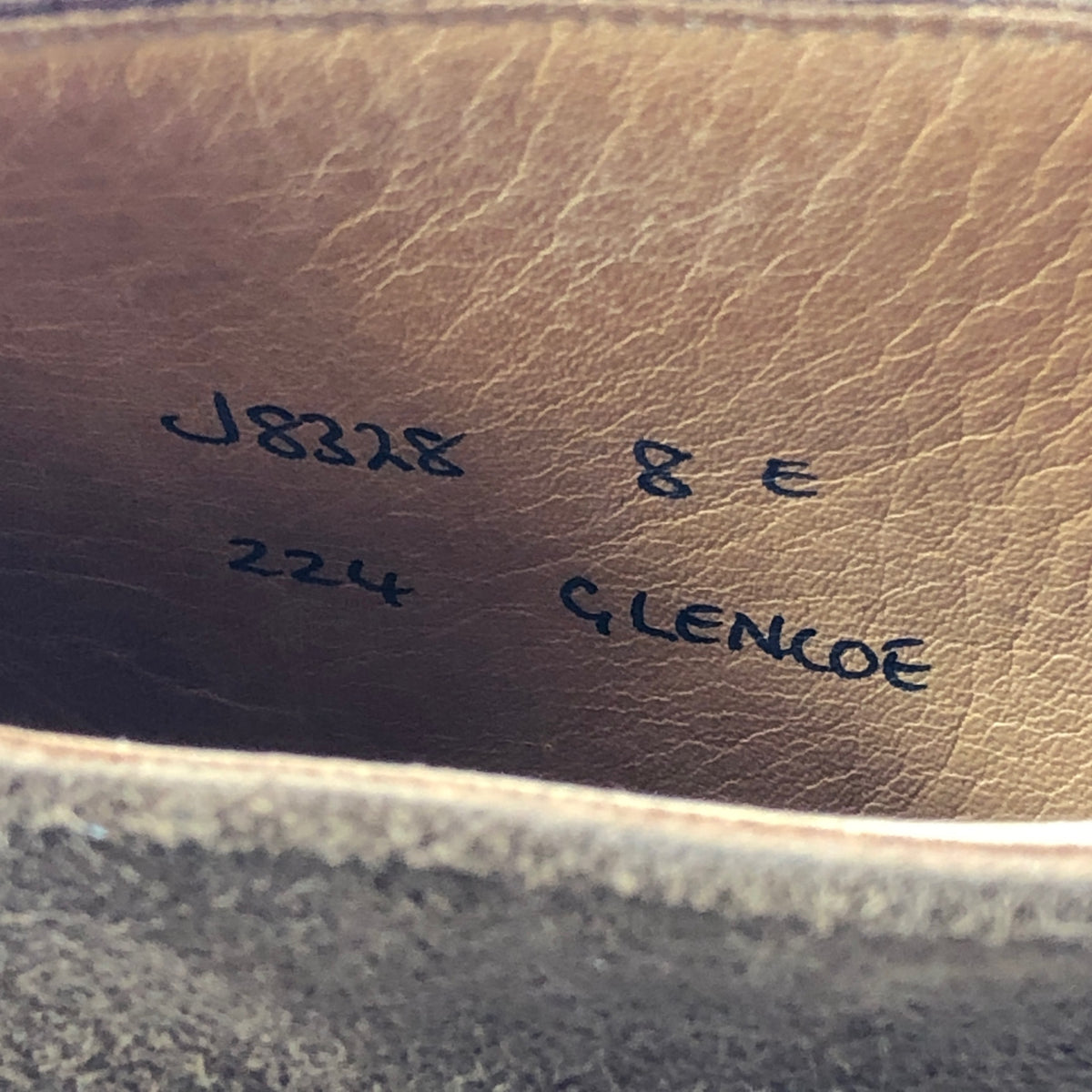 【Crockett&Jones】クロケット＆ジョーンズ チャッカブーツ グレンコー スエード ブラウン メンズ サイズUK8E