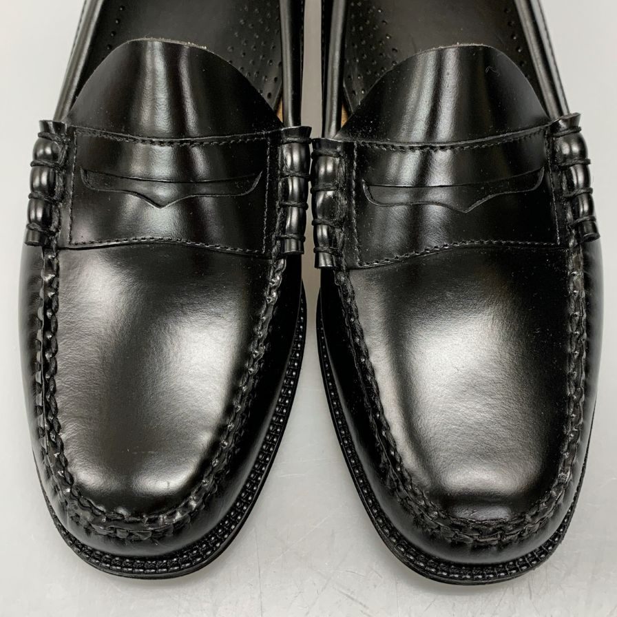【G.H.Bass&Co.】ジーエイチバス  ローファー シボレザー ブラック（黒） サイズ 10.5 ラスト