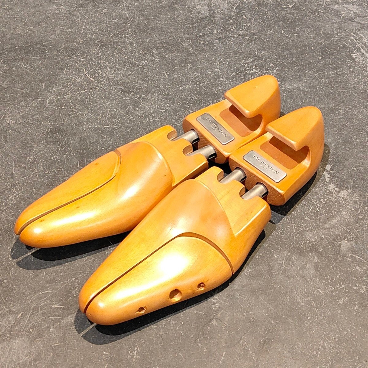 新品未使用【J.M.WESTON】ジェイエムウエストン アストンライン 414 スクエアトゥコインローファー カーフ ブラウン サイズUK5.5D K3ラスト