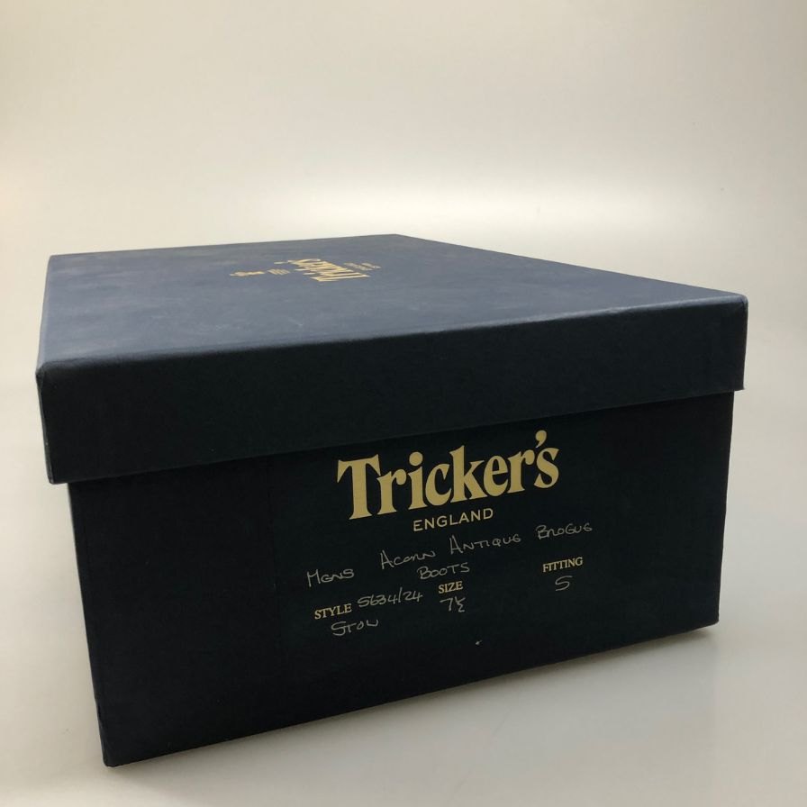【Tricker’ｓ】トリッカーズ 942412 ブーツ レザー ブラウン（茶系） サイズ 7ハーフ-5 ラスト