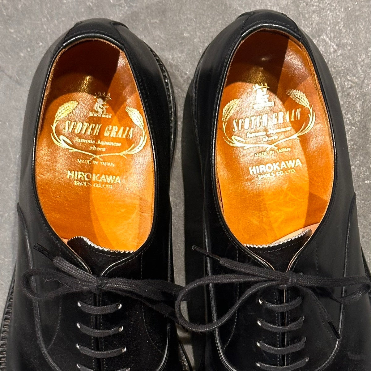 SCOTCH GRAIN】スコッチグレイン 2416 ストレートチップ カーフ