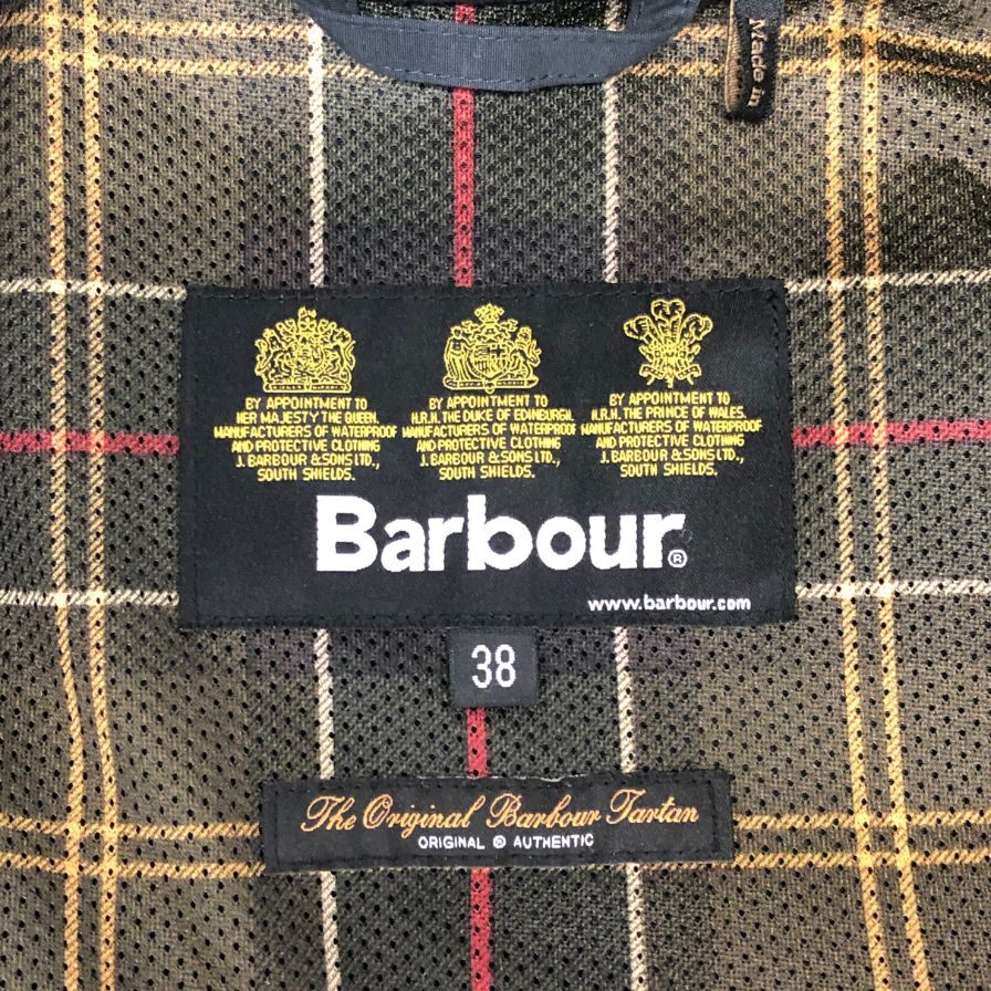 【Barbour】バブアー ジャケット  サイズ