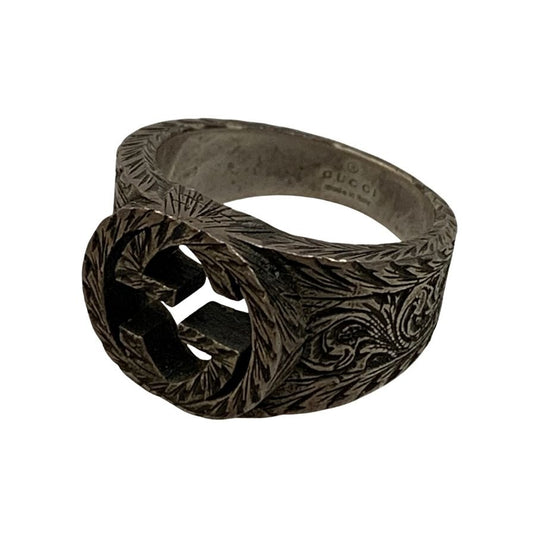 グッチ リング インターロッキングG 19号 12g AG92 GUCCI【LA】