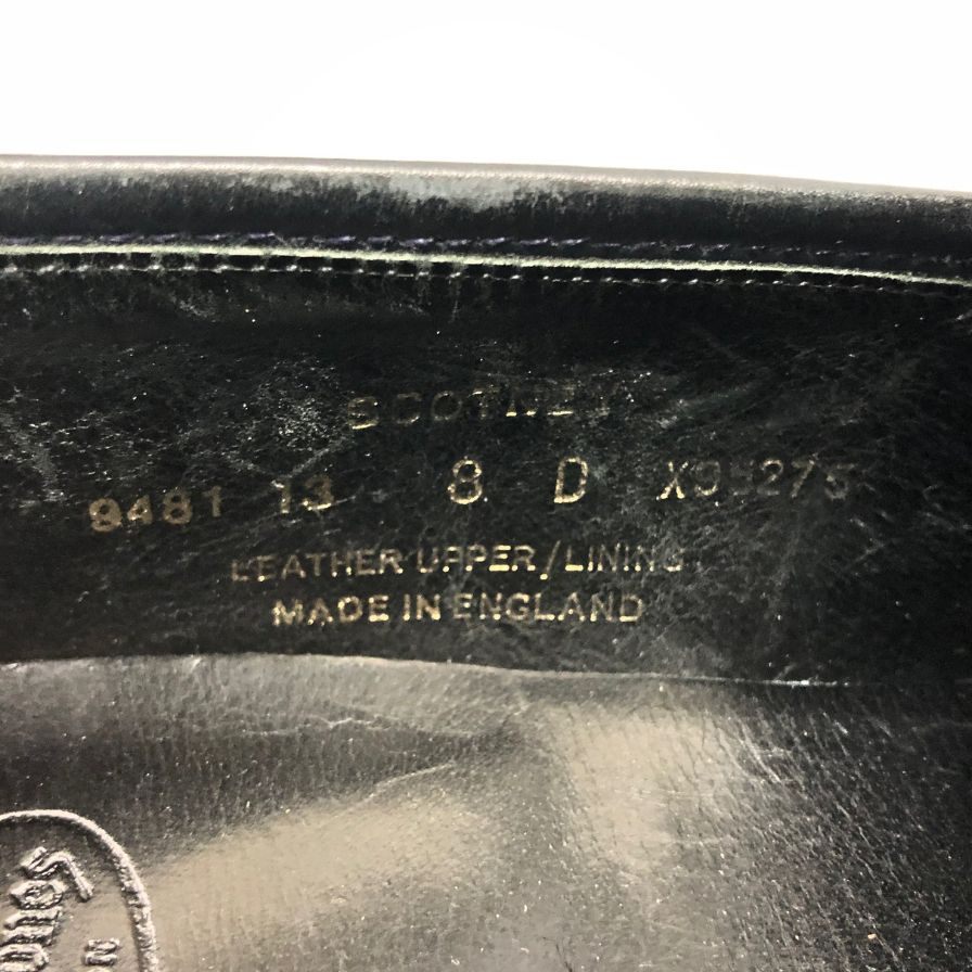 【Crockett&Jones】クロケット＆ジョーンズ  ローファー  ブラック（黒） サイズ UK8D ラスト