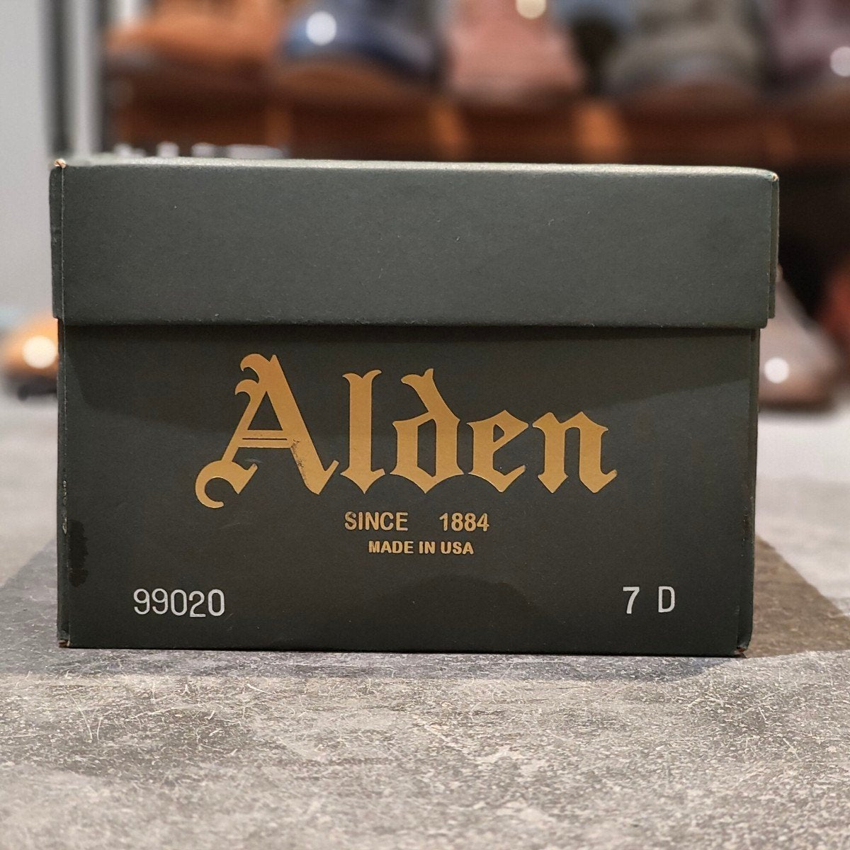 希少 美品【ALDEN】オールデン 99020 プレーントゥ コードバン ラベロ サイズ US7D バリーラスト