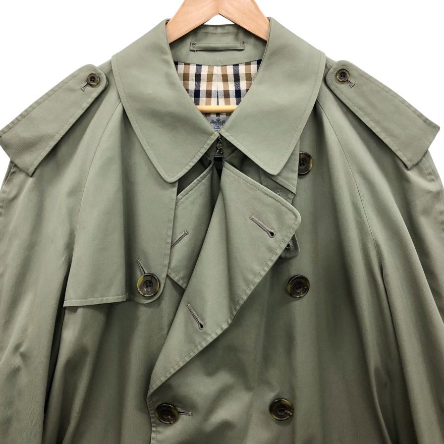 【Aquascutum】アクアスキュータム トレンチコート  サイズ