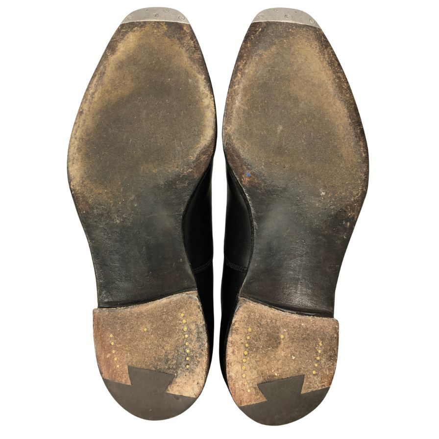 【CROCKETT&JONES】クロケット&ジョーンズ 29447 ビジネスシューズ ストレートチップ ブラック（黒） サイズ 6.5E 377ラスト