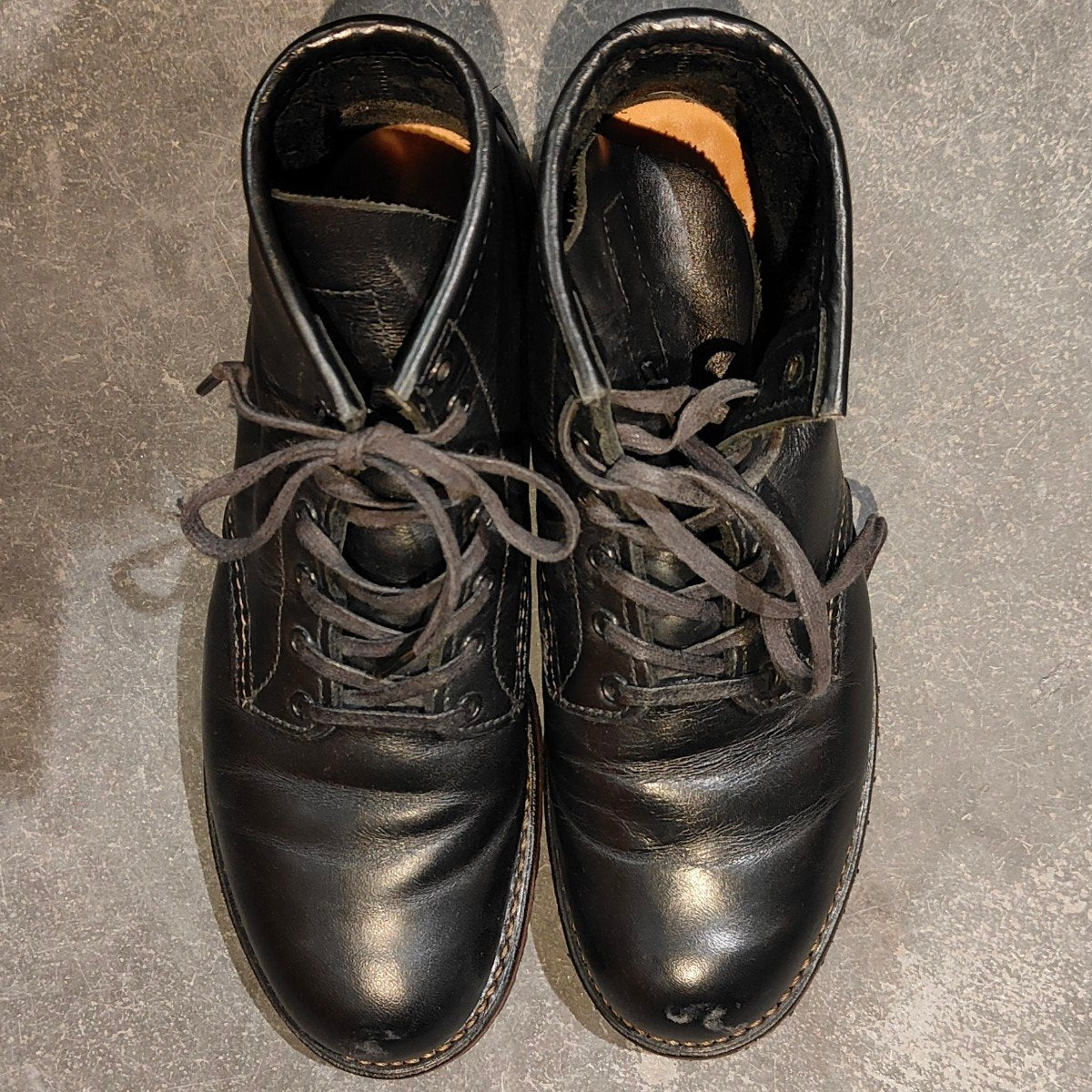 【RED WING】レッドウイング 9414 ベックマン ブーツ プレーントゥ ブラック サイズ US7