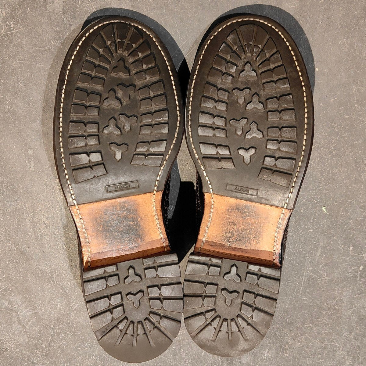 希少 美品 【ALDEN】オールデン×ラコタハウス N9502C LWB コードバン シガー サイズ US6.5D ミリタリーラスト