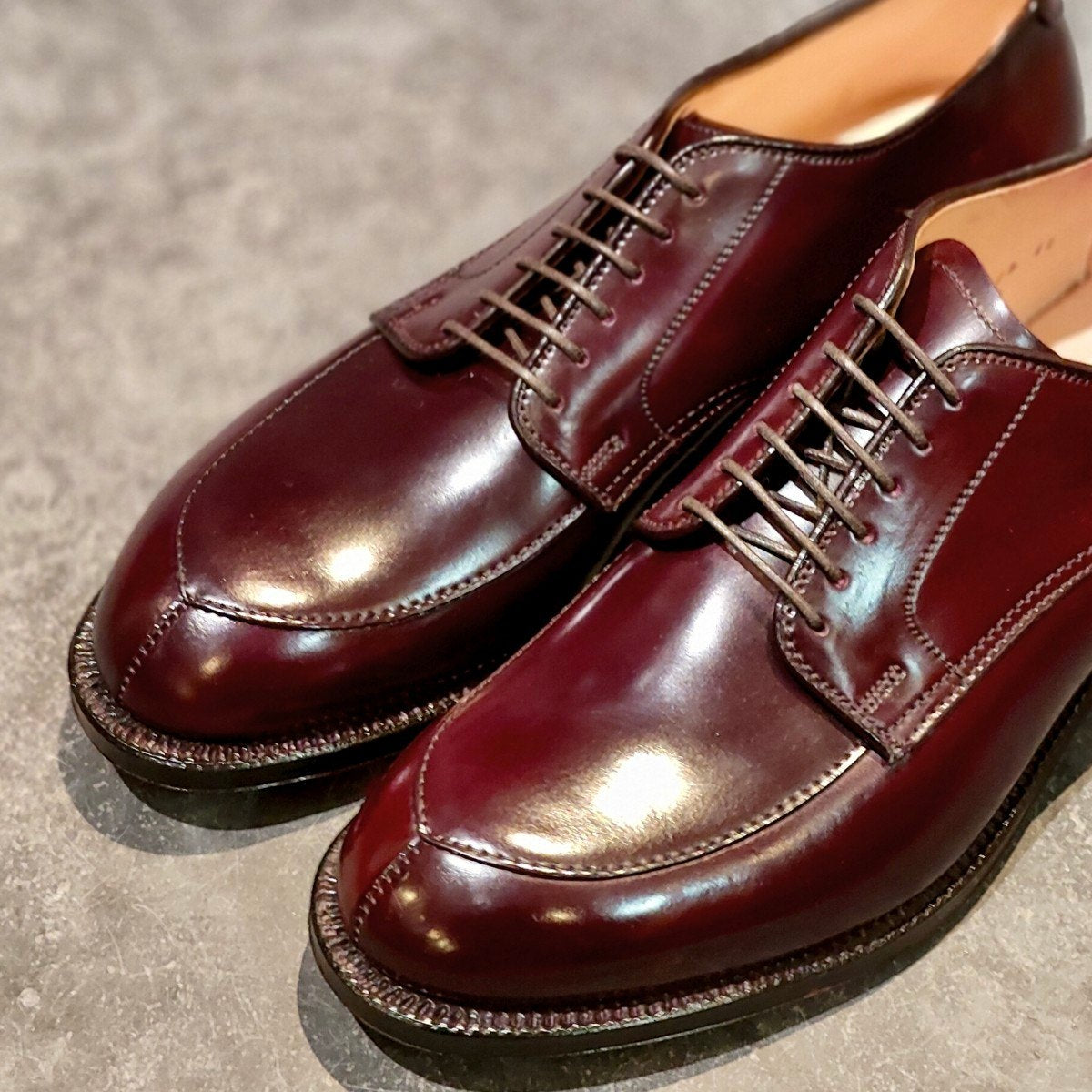 新品未使用【ALDEN】オールデン 54321 Vチップ コードバン ダークバーガンディ US7.5D モディファイドラスト 参考定価￥217,800-