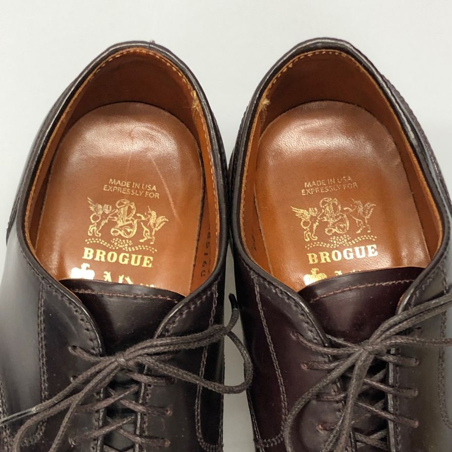 ALDEN】オールデン ビジネスシューズ コードバン ブラウン（茶系