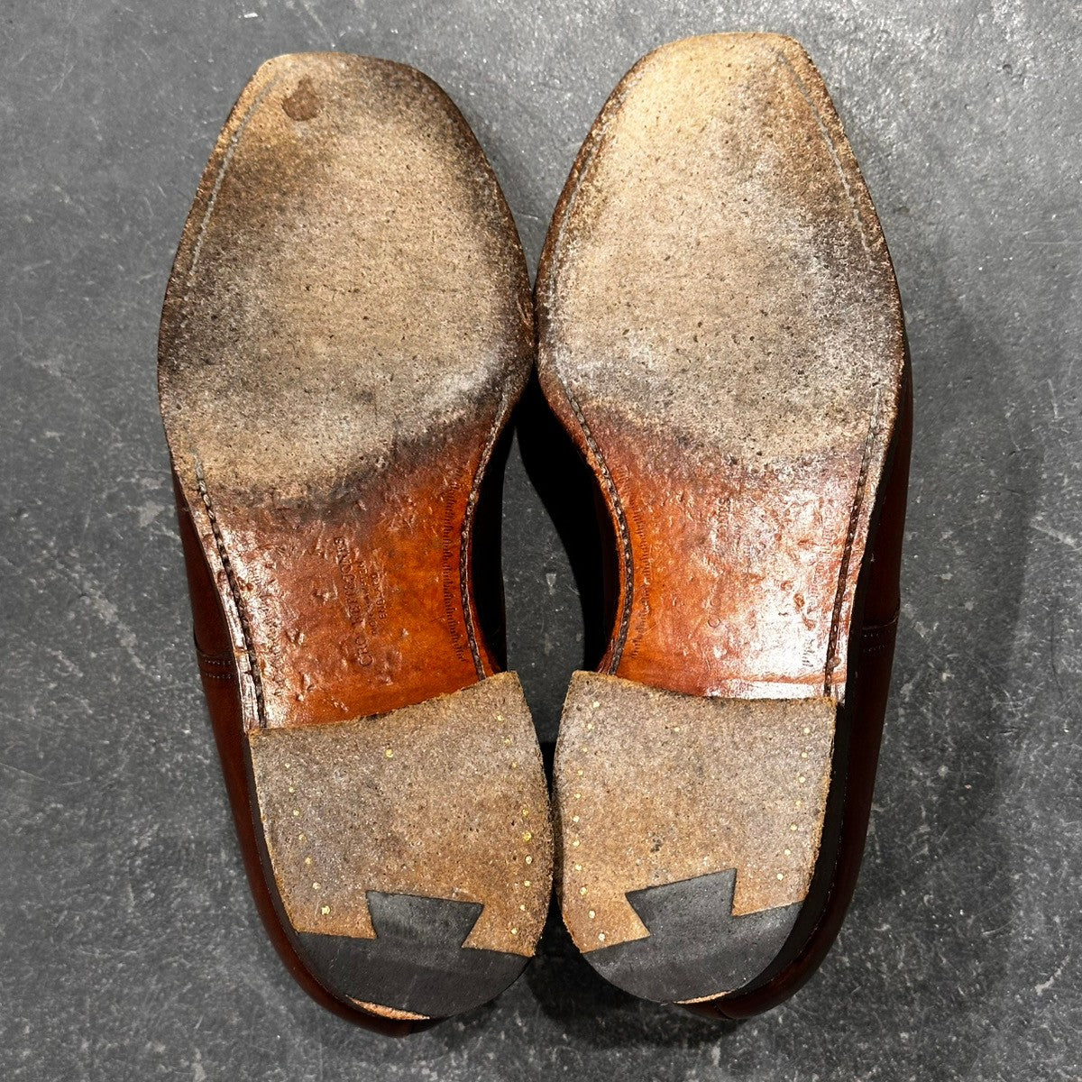 【CROCKETT&JONES】クロケット&ジョーンズ エイボン ストレートチップ カーフ ブラウン サイズ6.5