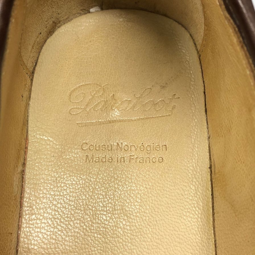 【Paraboot】パラブーツ 61934 ビジネスシューズ リスレザー ブラウン（茶系） サイズ 6 ラスト