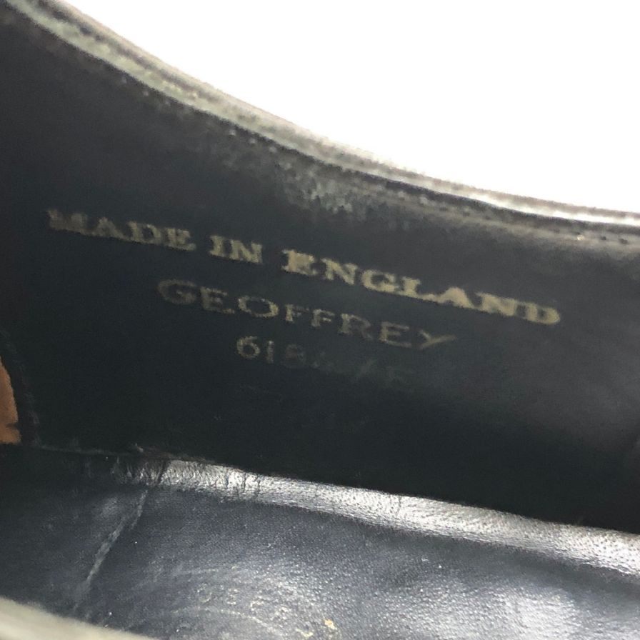 【オンライン限定】【CHEANEY】チーニー レザーシューズ キャップトゥ カーフ ブラック 6.5 メンズ CHEANEY GEOFFREY