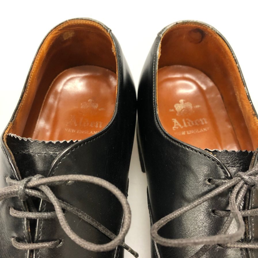 【ALDEN】オールデン 932 ビジネスシューズ カーフ ブラック（黒） サイズ 8 ラスト