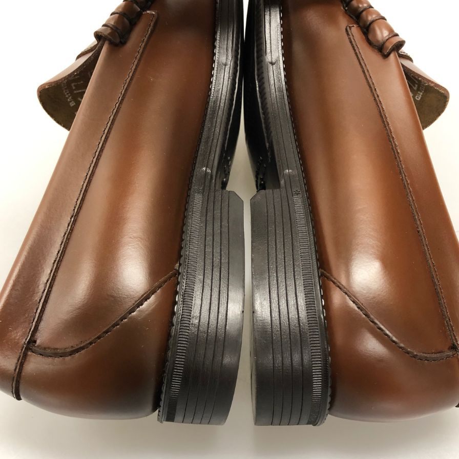 新品未使用 【G.H.Bass&Co. 】 ジーエイチバス 11711D ラーソン ローファー ハイシャインレザー ブラウン サイズ US7 定価￥31,900-