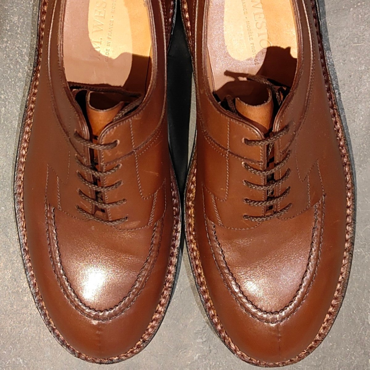 使用数回【J.M.WESTON】ジェイエムウエストン 677 ハントダービー U