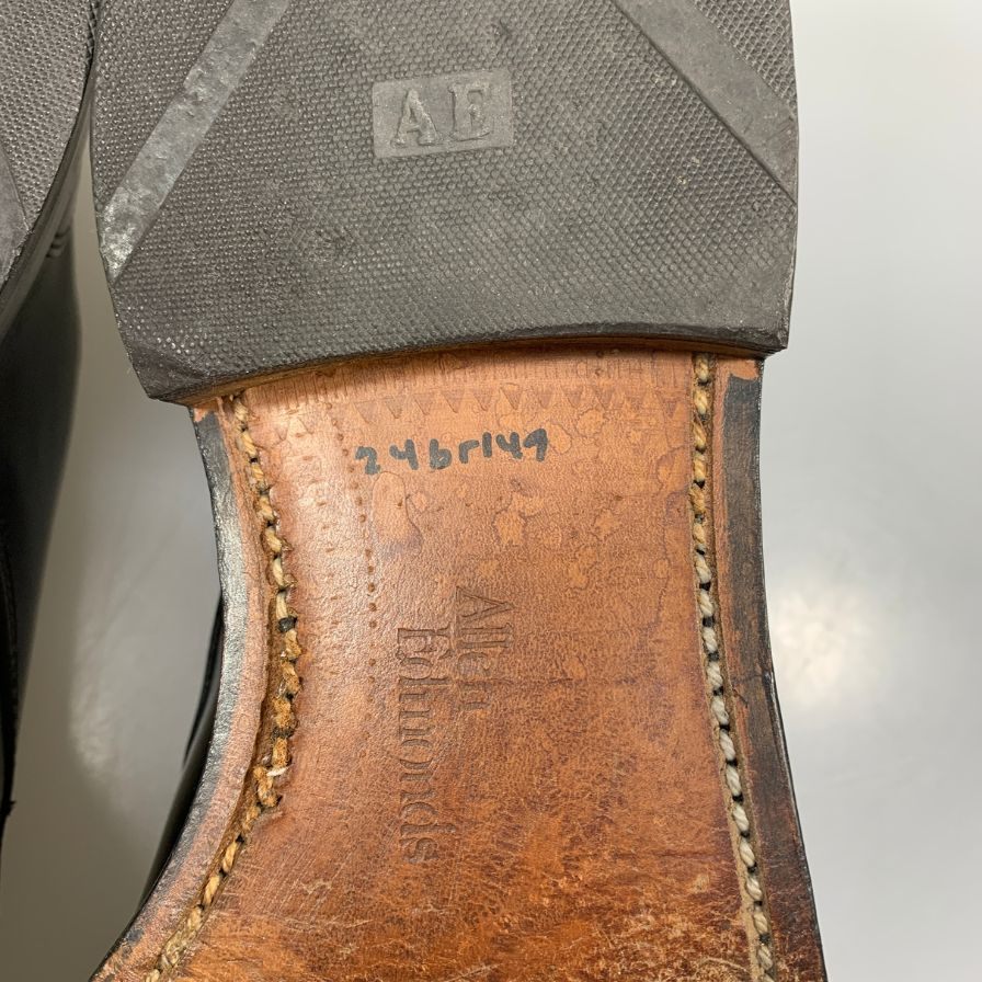【Allen Edmonds】アレンエドモンズ ストレートチップ ダービー メンズ ブラック サイズUS7.5D