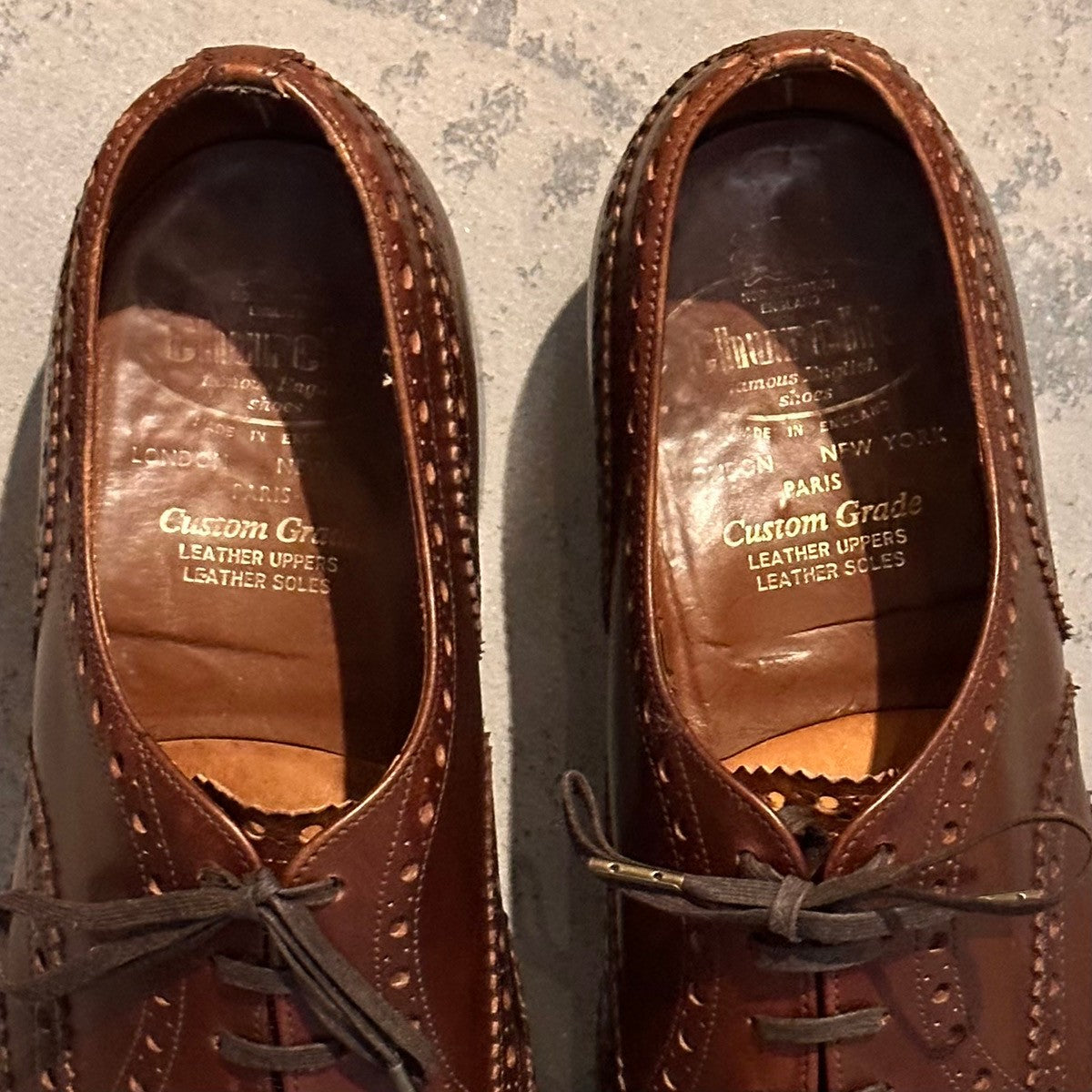 【稀少✨️】Church's 旧チャーチ チェットウィンド 65F ブラウン 革靴 稀少✨️】Church's 旧チャーチ チェットウィンド 65F ブラウン 革靴