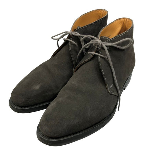 【Crockett & Jones】クロケット＆ジョーンズ  スエードシューズ スエード グレー（灰色） サイズ 6 ラスト