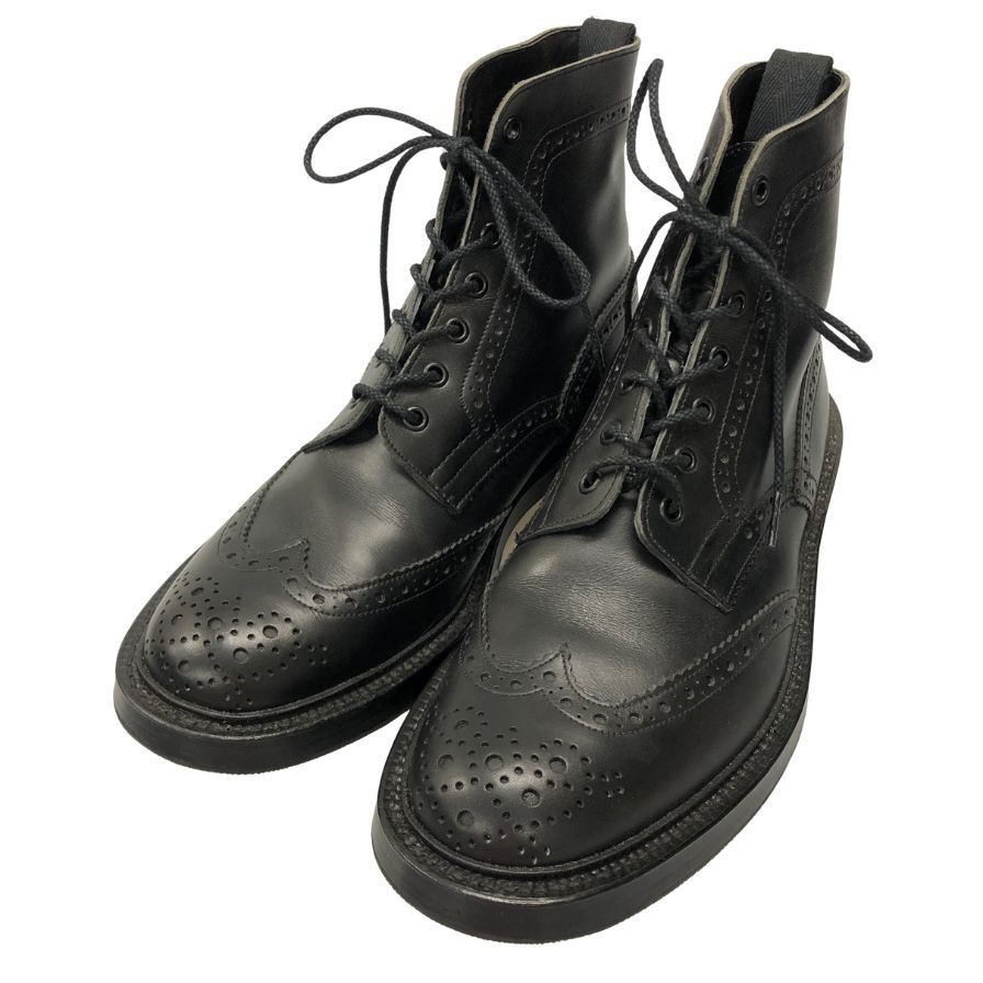 【Tricker's】トリッカーズ M2508 ブーツ  ブラック（黒） サイズ UK10 ラスト