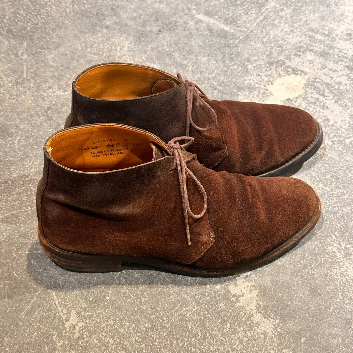 CROCKETT&JONES】クロケット&ジョーンズ チャートシー3 チャッカブーツ