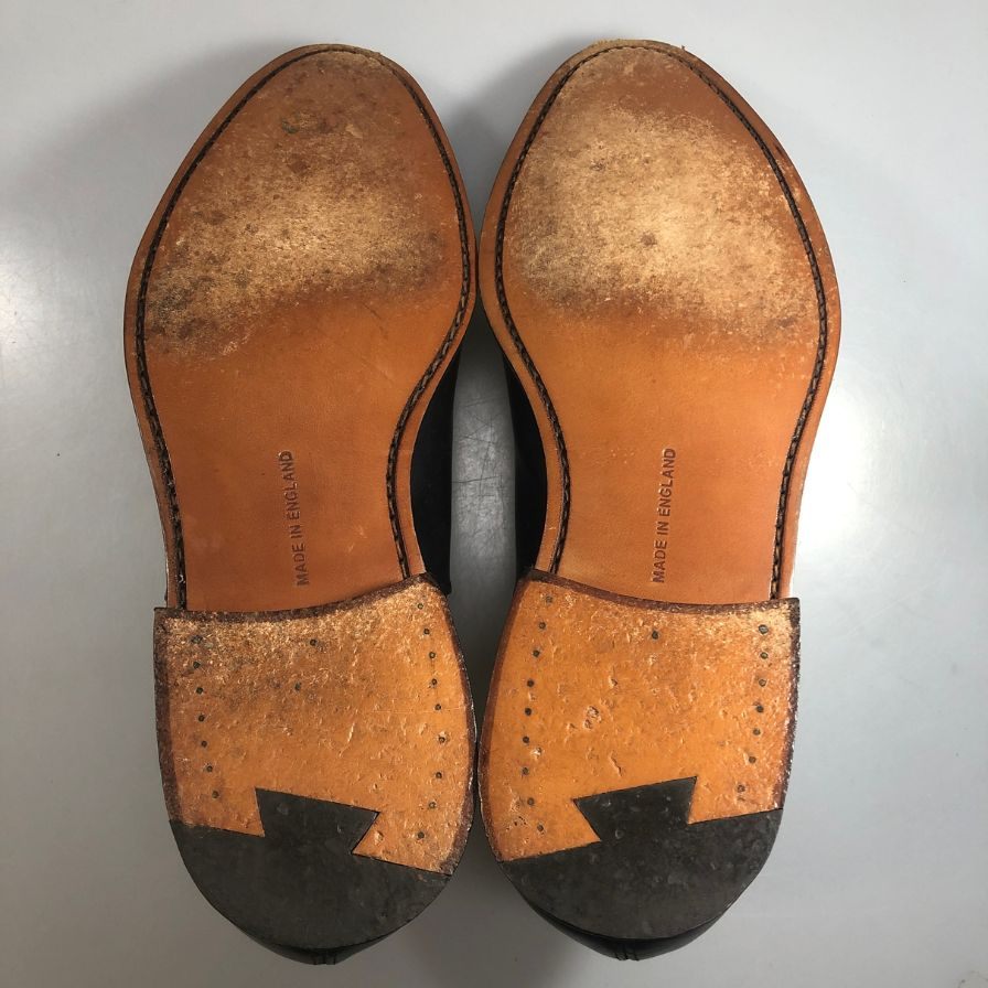 【オンライン限定】【Tricker's】トリッカーズ 8042 ビジネスシューズ カーフ ブラック（黒） サイズ 7.5