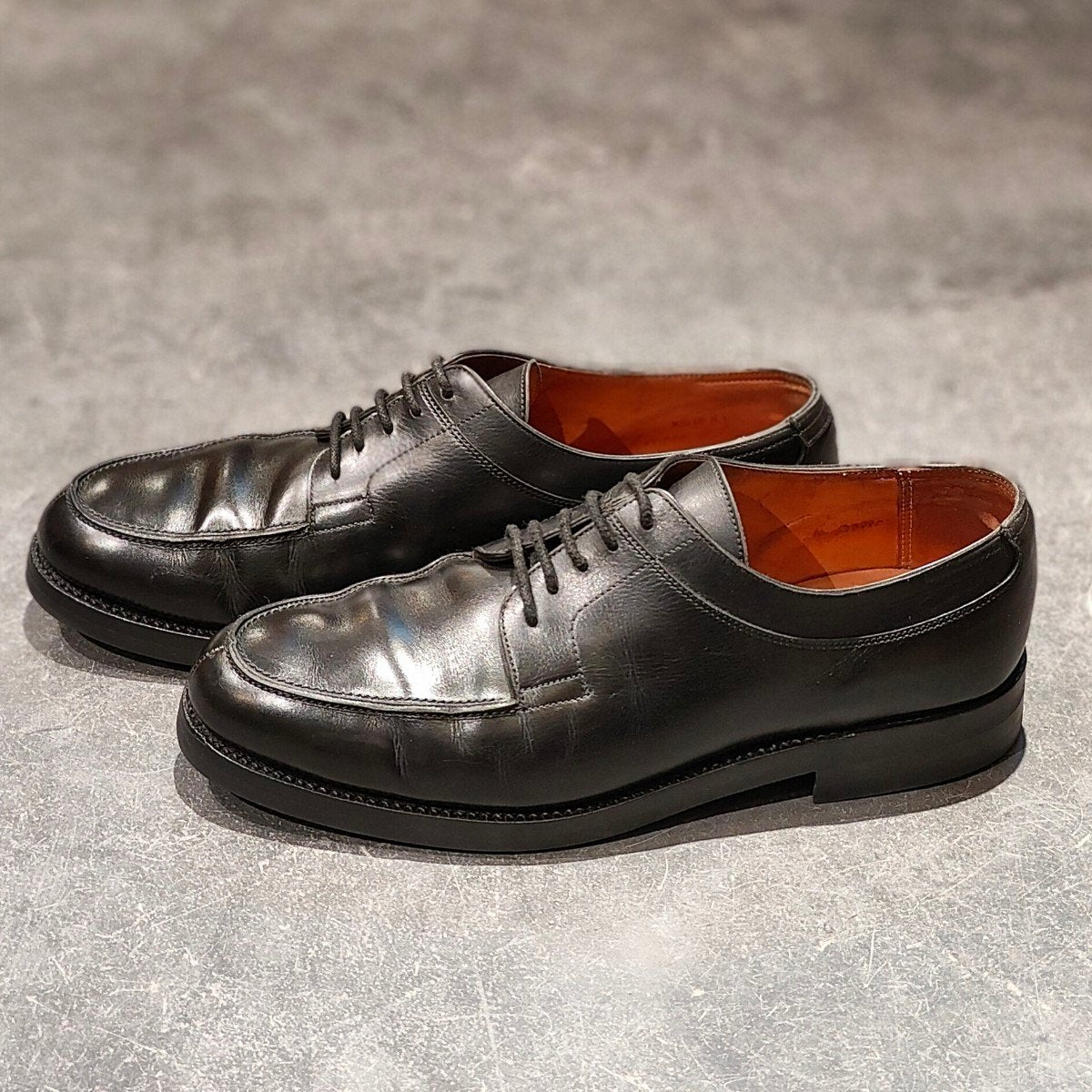 希少 【JOHN LOBB】ジョンロブ バロス Uチップ カーフ ブラック サイズUK7.5E 292ラスト