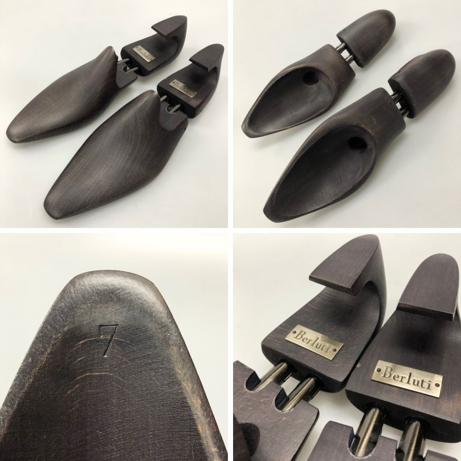 【Berluti】ベルルッティ  ビジネスシューズ カーフ パープル（紫） サイズ UK7 ラスト