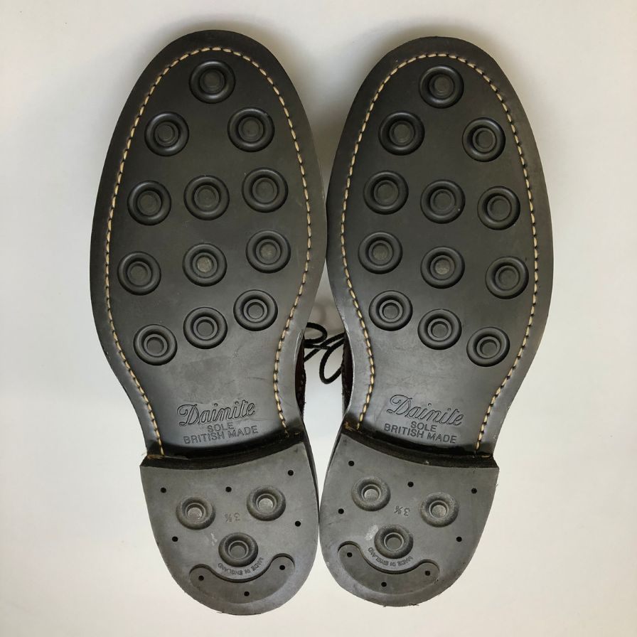 【Tricker's】トリッカーズ カントリーブーツ モールトン ウイングチップ 913439 M2508 ブラウン UK8.5