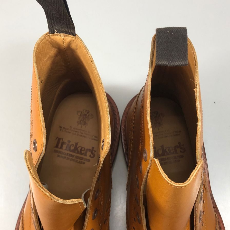 【Tricker’ｓ】トリッカーズ 942412 ブーツ レザー ブラウン（茶系） サイズ 7ハーフ-5 ラスト