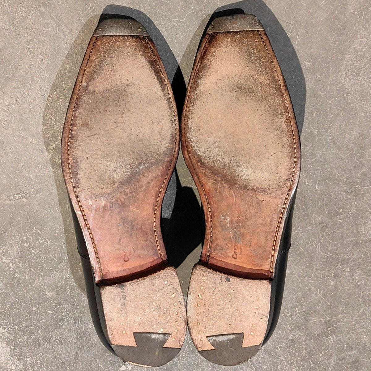 【CROCKETT & JONES】クロケット&ジョーンズ ハラム ストレートチップ カーフ ブラック サイズUK5.5E 348ラスト