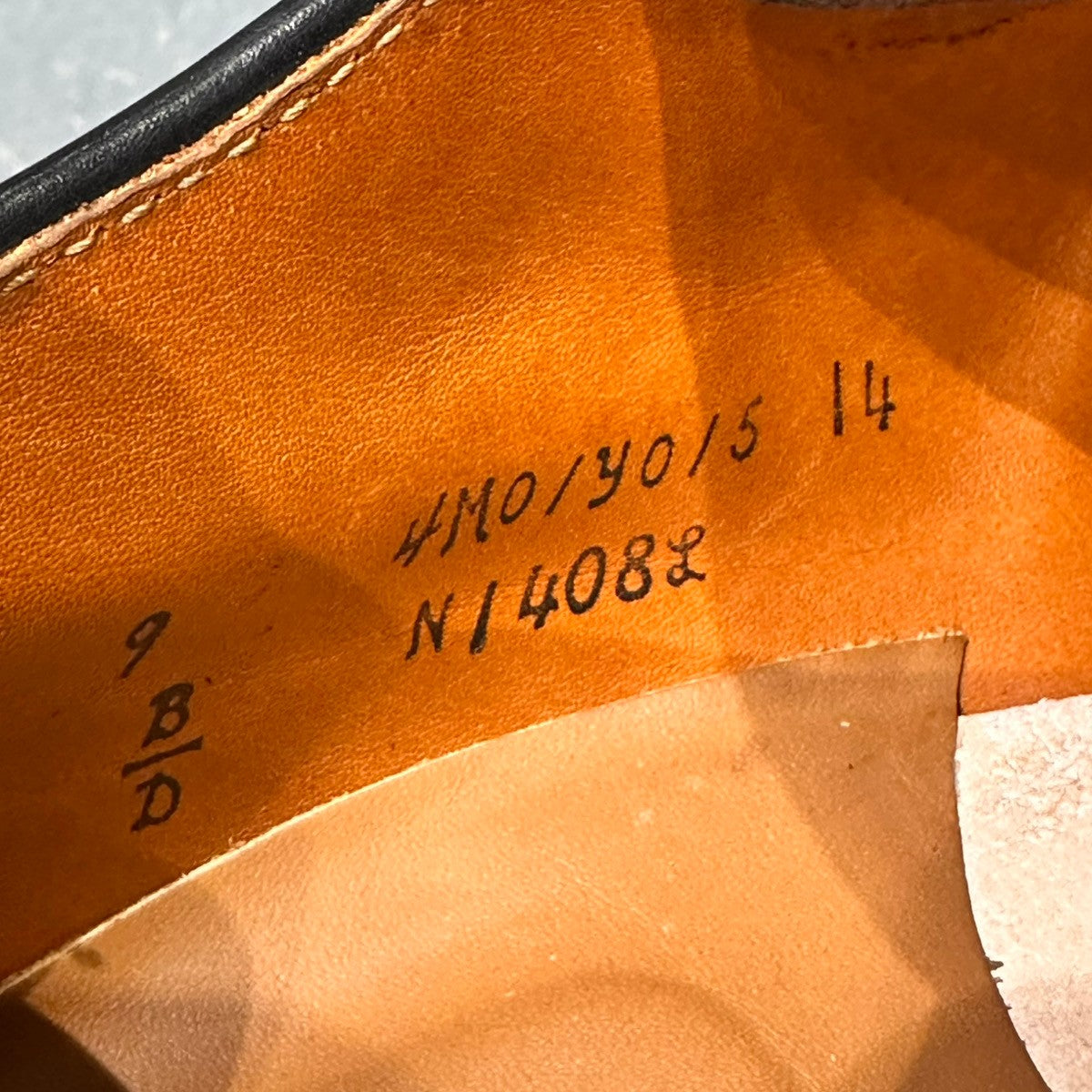 【ALDEN】オールデン N1408L シングルモンク レディカーフ ブラック サイズUS9D ミリタリーラスト