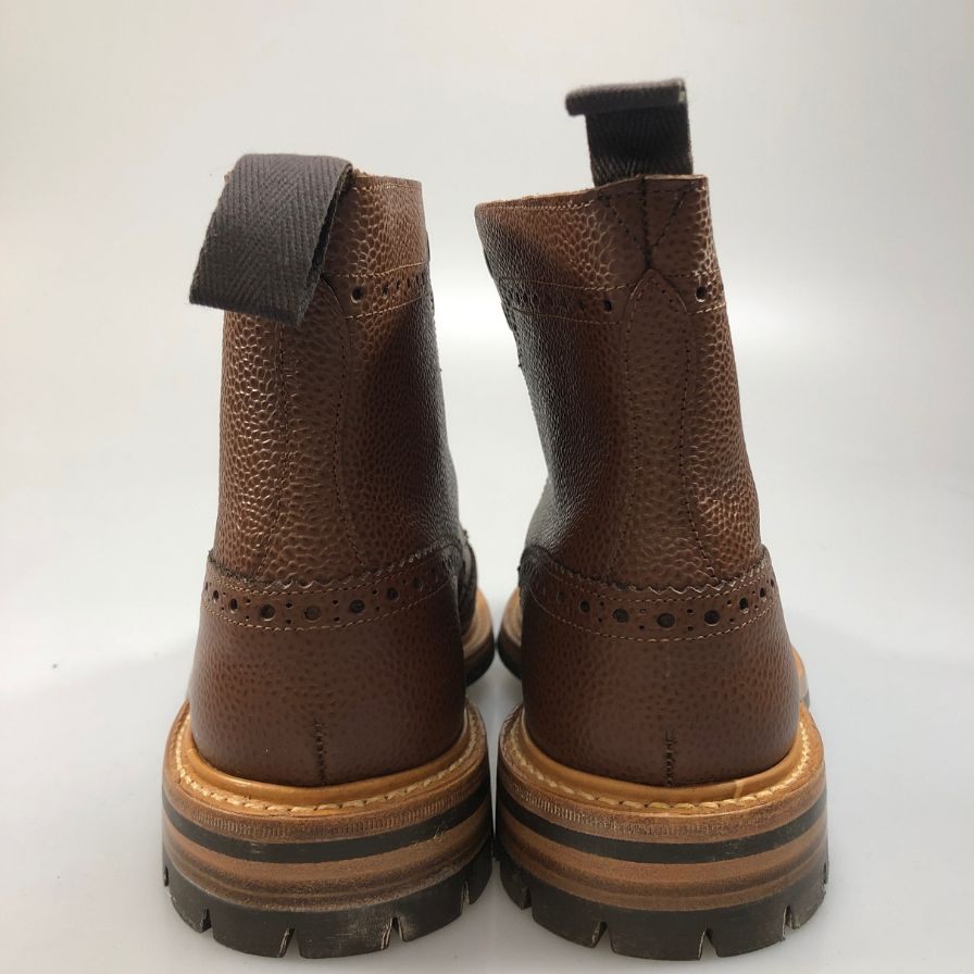 【Tricker’ｓ】トリッカーズ ストウ カントリーブーツ ウイングチップ 947979 W5634 ブラウン UK7ハーフ