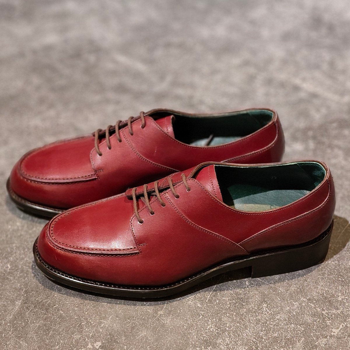 新品未使用【ORIENTAL】オリエンタル 800 ARAN Utah Uチップ カーフ バーガンディ サイズ US7.5