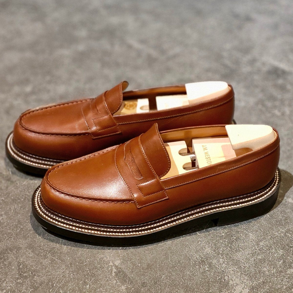 使用数回【J.M.WESTON】ジェイエムウエストン 385 トリプルソール