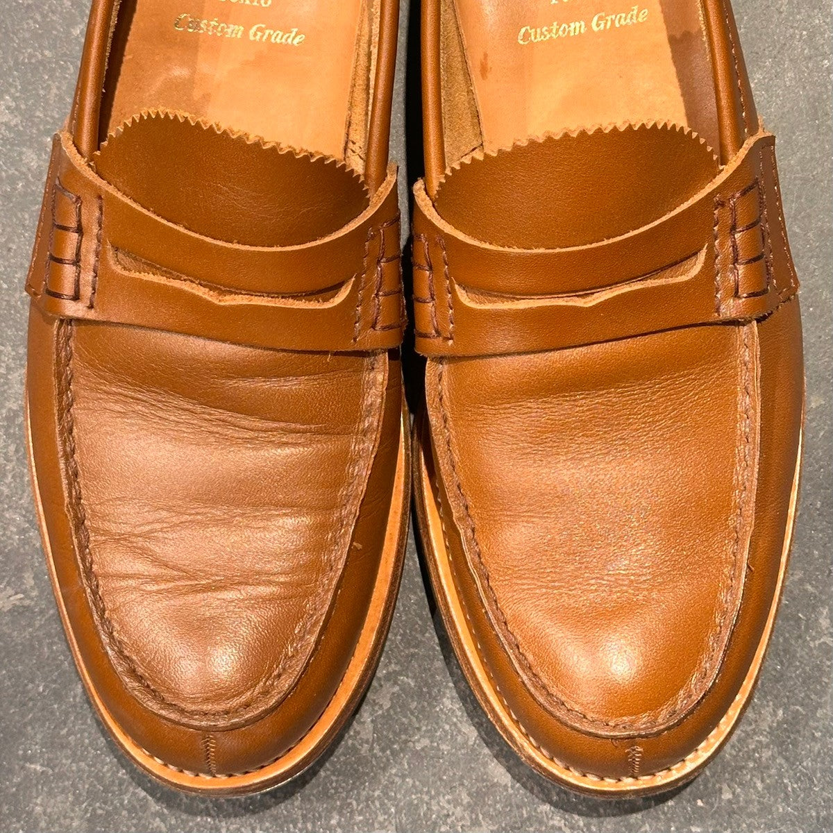 【Church's】チャーチ ペンブリー コインローファー アンラインド カーフ ブラウン サイズUK8.5 126ラスト