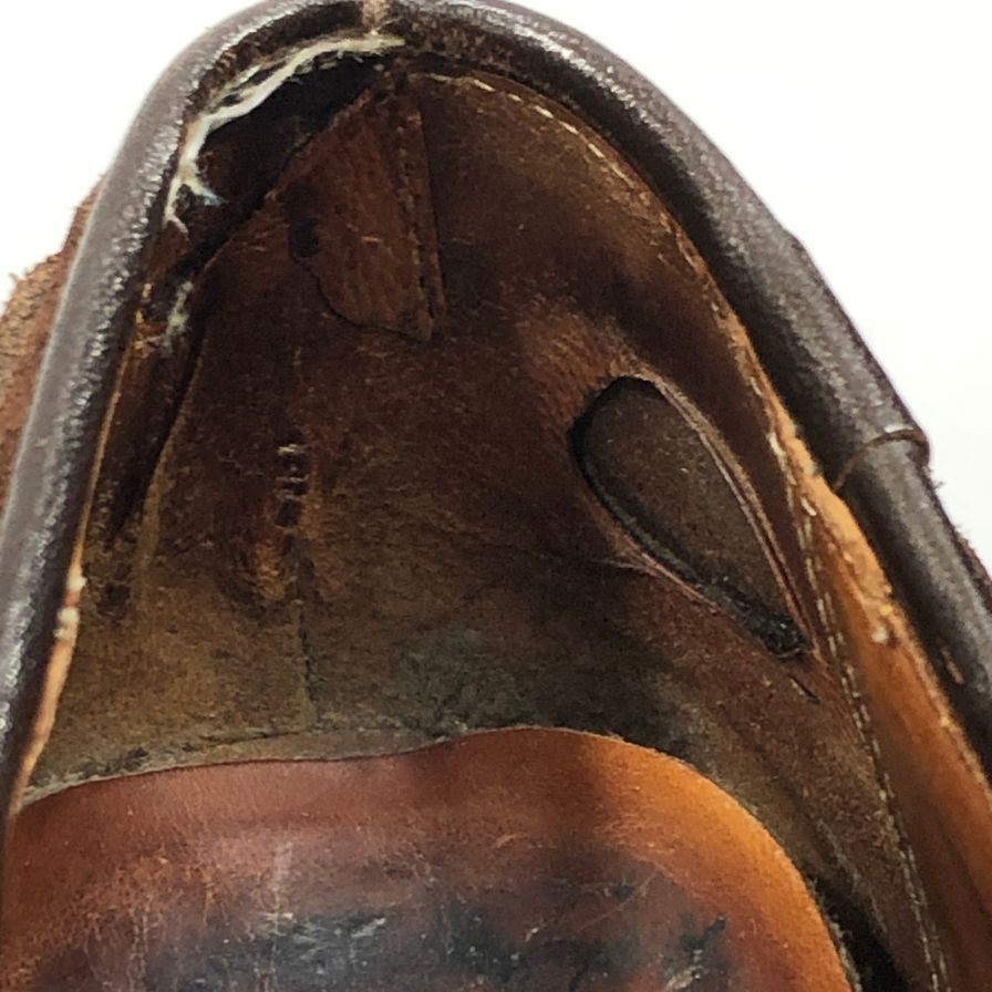 【CROCKETT&JONES】クロケット&ジョーンズ  ローファー スエード ブラウン（茶系） サイズ 6E ラスト