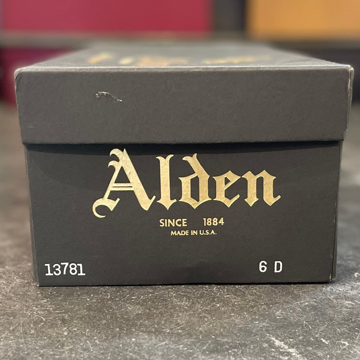 試着程度【ALDEN】オールデン 13781 チャッカブーツ クロム