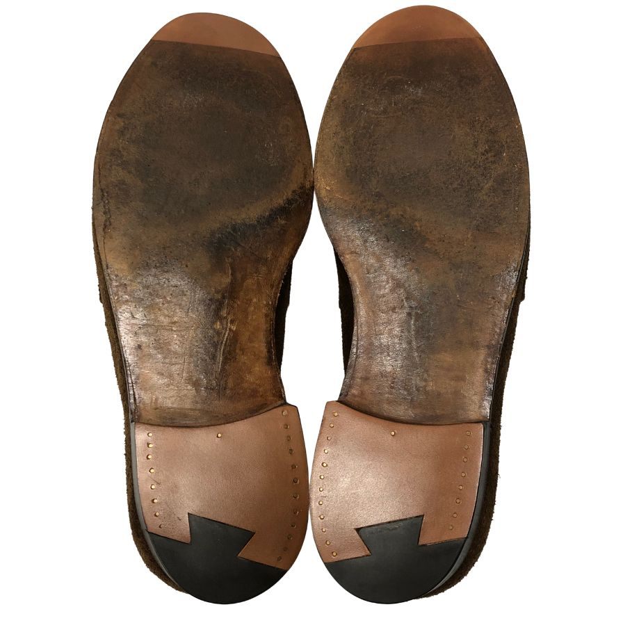 【JOHN LOBB】ジョンロブ 315 ローファー スウェード ブラウン（茶系） サイズ 7E ラスト