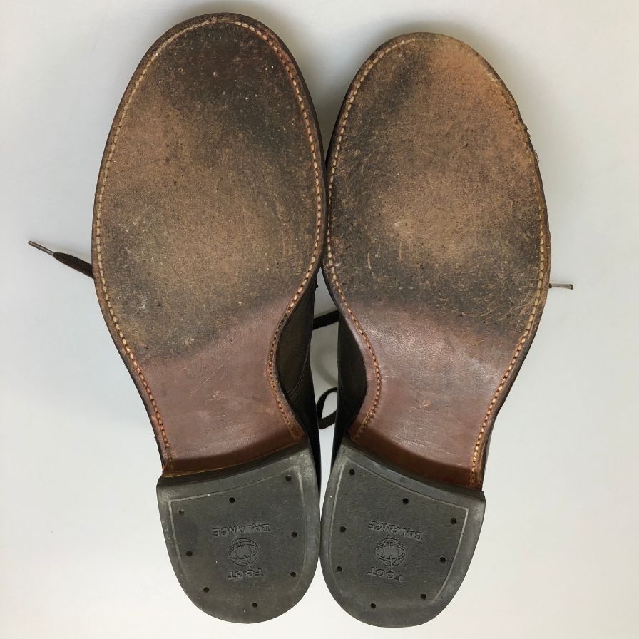 【オールデン バーニーズ ニューヨーク】ALDEN BARNEYS NEWYORK N4903H ブーツ レザー カーキ サイズ 7 ラスト