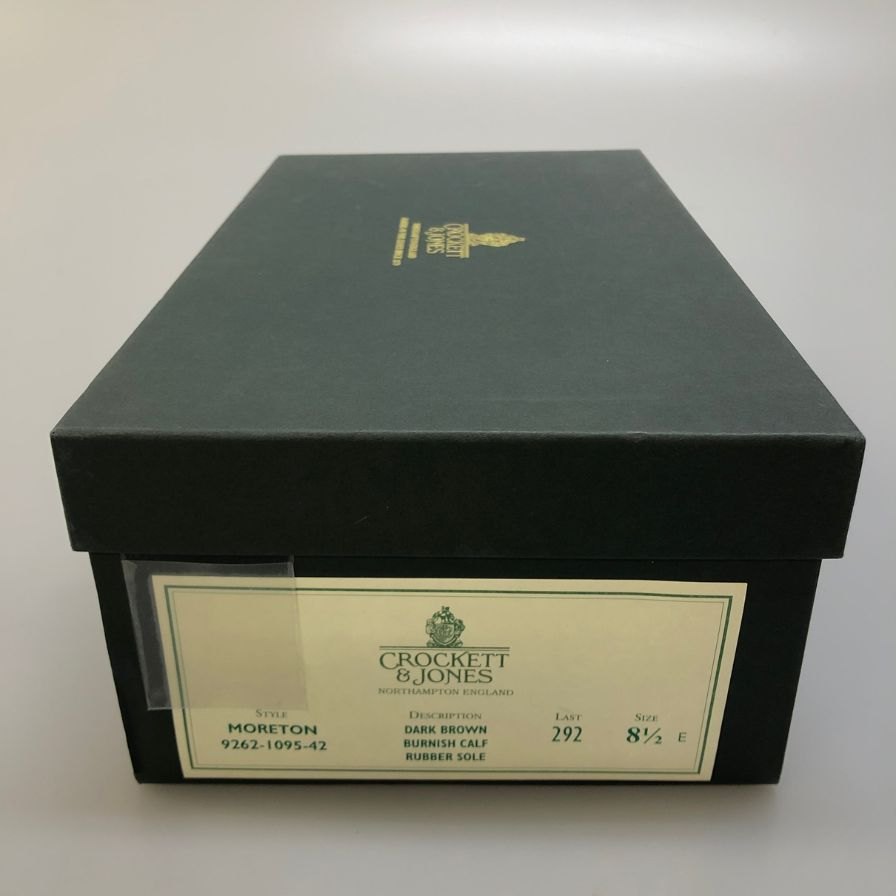 【CROCKETT&JONES】クロケット＆ジョーンズ 292 ビジネスシューズ  ブラウン サイズ UK8.5E ラスト