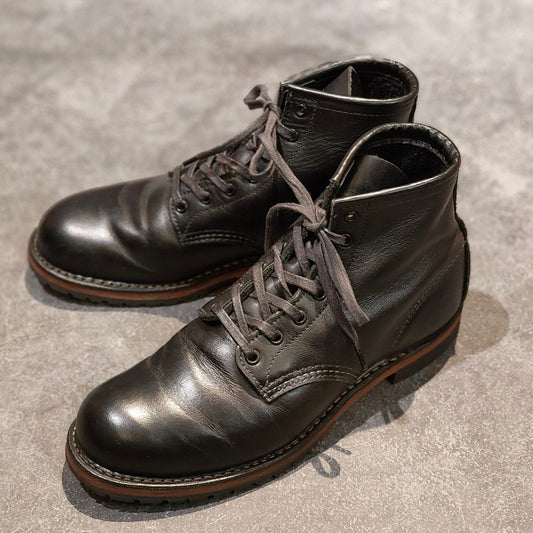 【RED WING】レッドウイング 9414 ベックマン ブーツ プレーントゥ ブラック サイズ US7