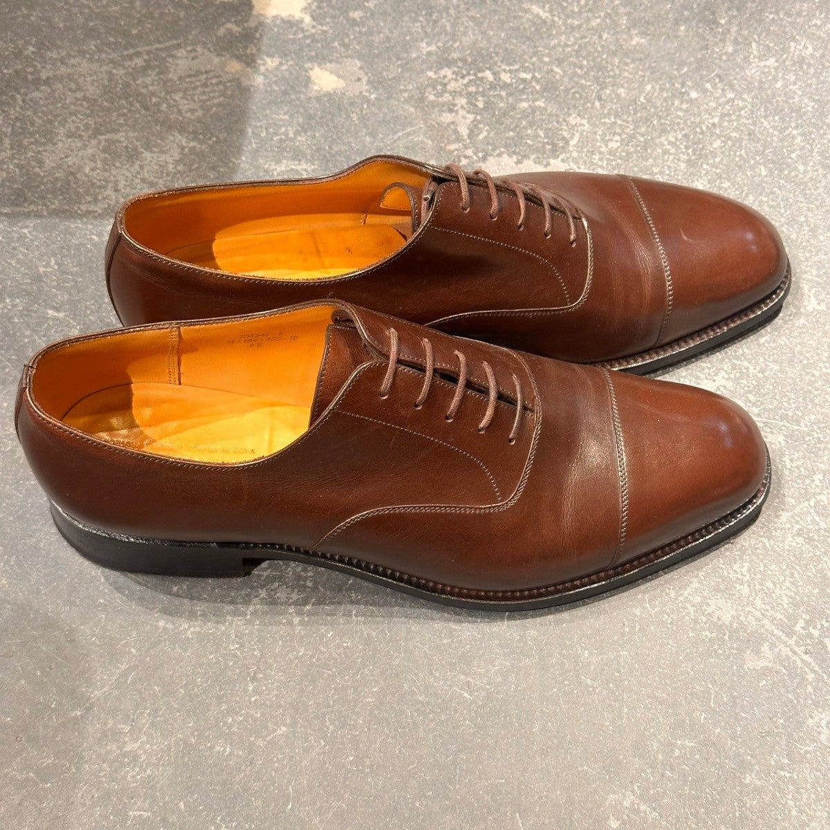 美品【J.M.WESTON】ジェイエムウエストン 300 ストレートチップ カーフ